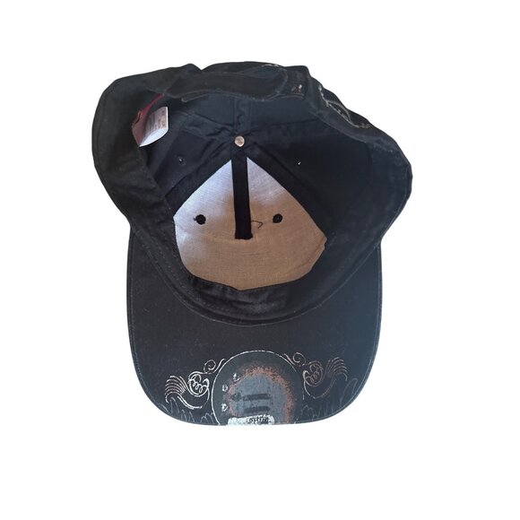 Hard Rock Cafe Black Adjustable Hat With Guitar & Orlando Text Design - Picture 4 of 6